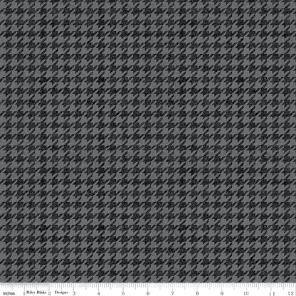 All About Plaids | Houndstooth Black