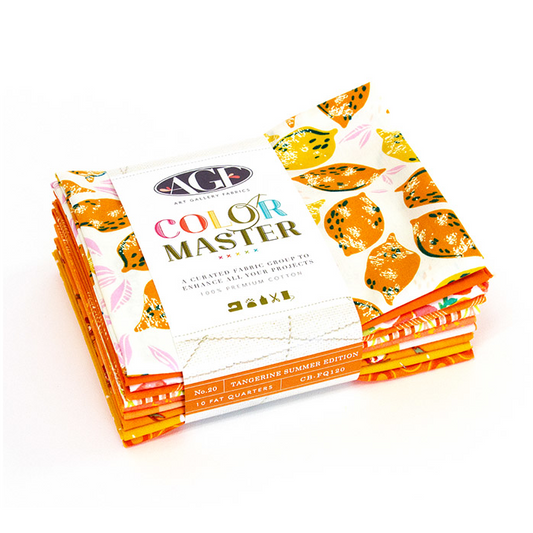 Color Master | Tangerine Summer FQ Bundle | 10 Piece