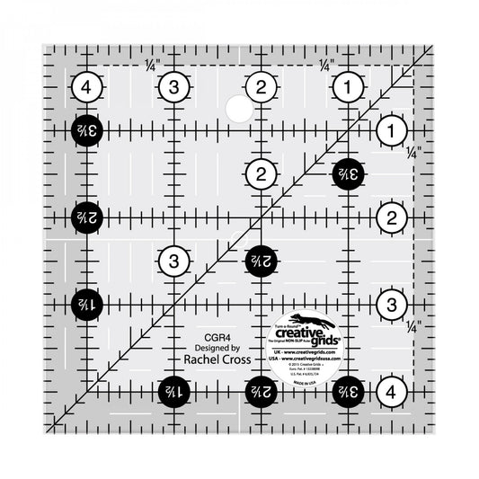 4.5" Square Quilt Ruler | Creative Grids