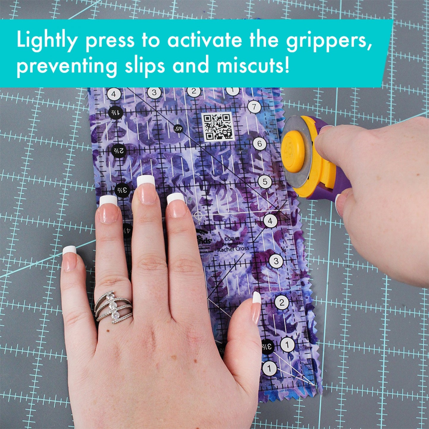 4.5" x 8.5" Quilt Ruler  | Creative Grids