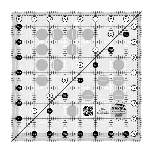 8-1/2in Square Quilt Ruler | Creative Grids