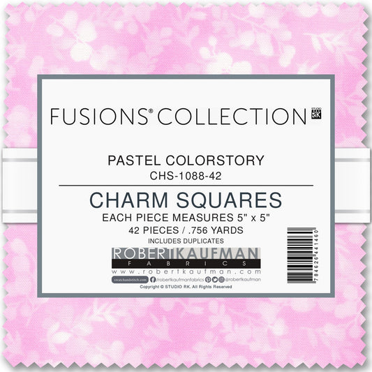 Fusions Collection - Pastel Colorstory |  5" Squares