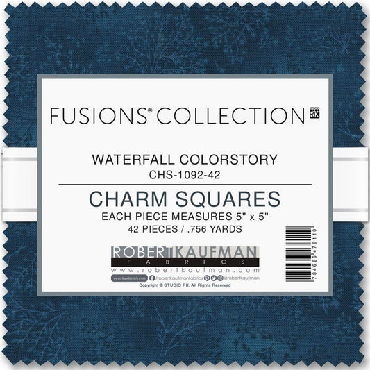 Fusions Collection - Waterfall Colorstory |  5" Squares