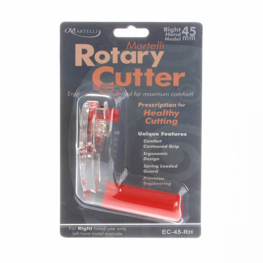 Martelli 45mm Ergonomic Rotary Cutter | Right Handed