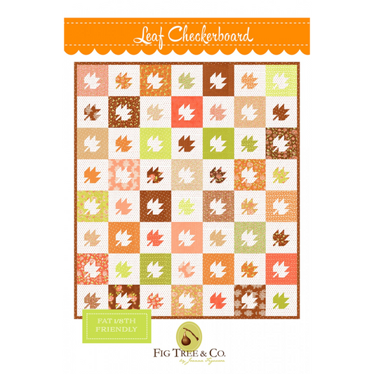 Leaf Checkerboard | Fig Tree & Co.