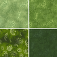 Fusions Collection - Evergreen Colorstory |  5" Squares
