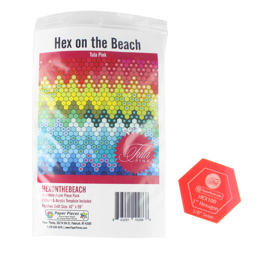 Hex on the Beach | Pattern and Paper Piece Pack