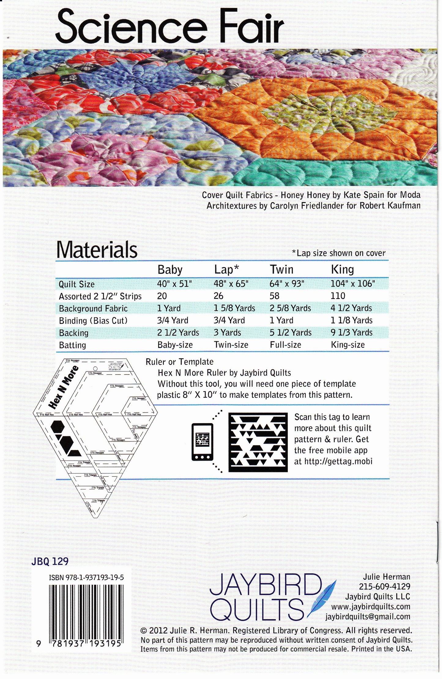 Science Fair | Jaybird Quilts