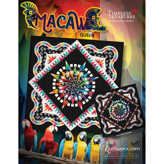 Macaw Queen | Quiltworx