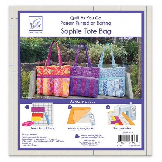 June Tailor | Quilt As You Go Sophie Tote