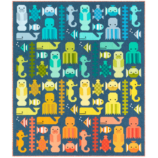 Awesome Ocean Quilt Kit