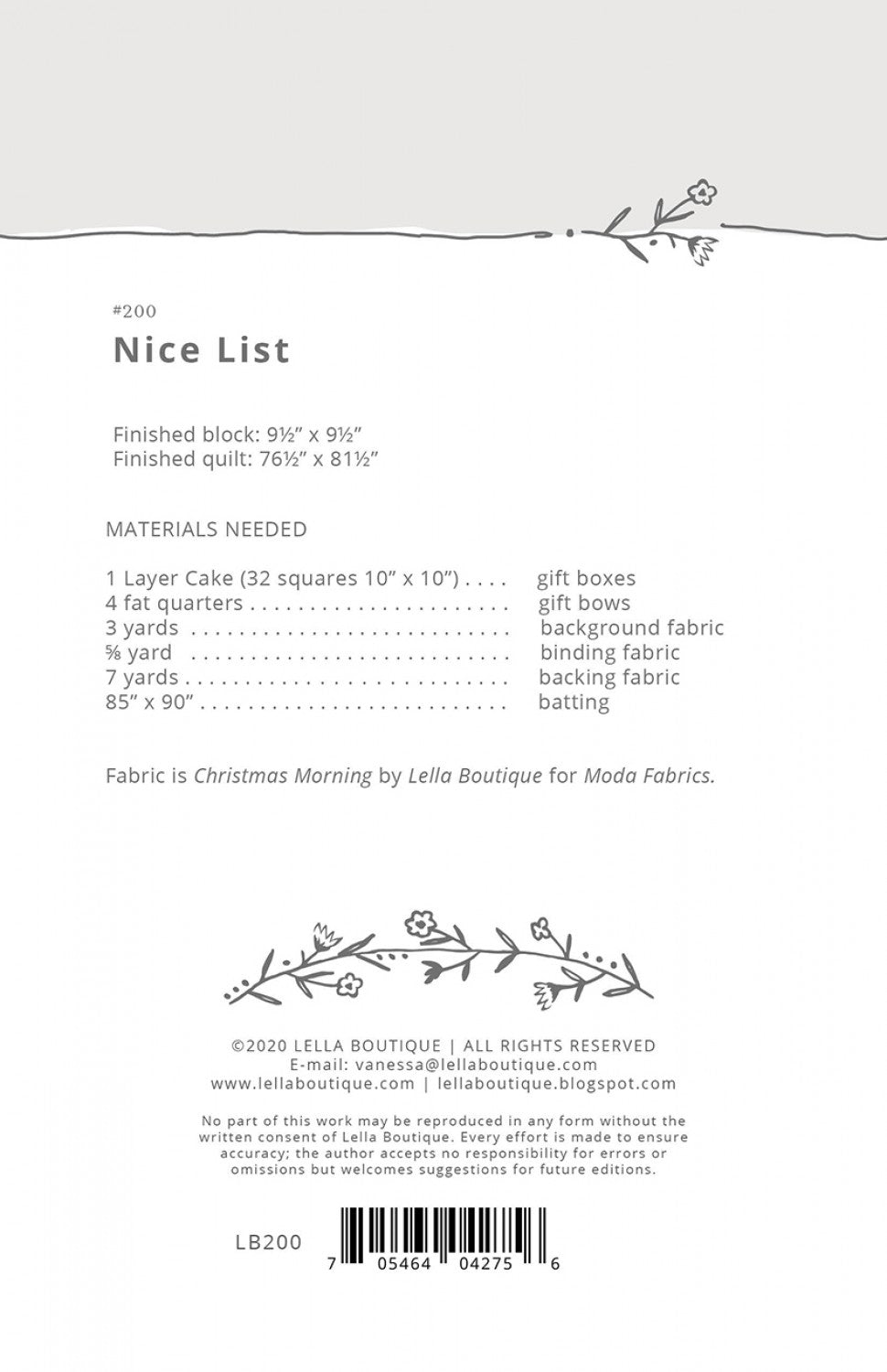 Nice List | Lella Boutique