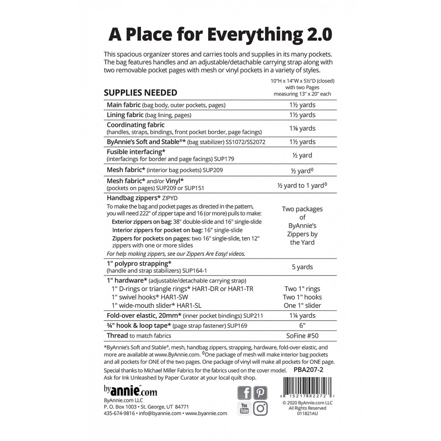 A Place for Everything 2.0 | By Annie