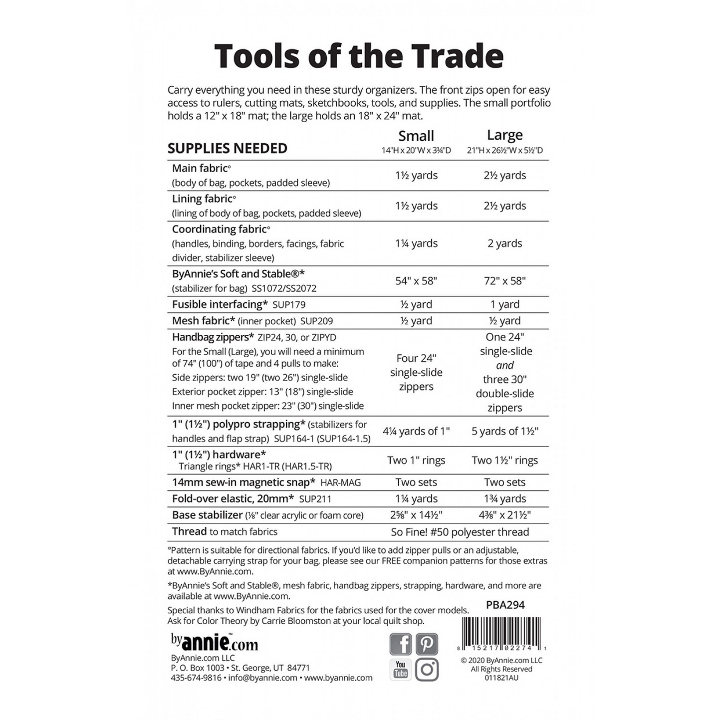 Tools of the Trade | By Annie