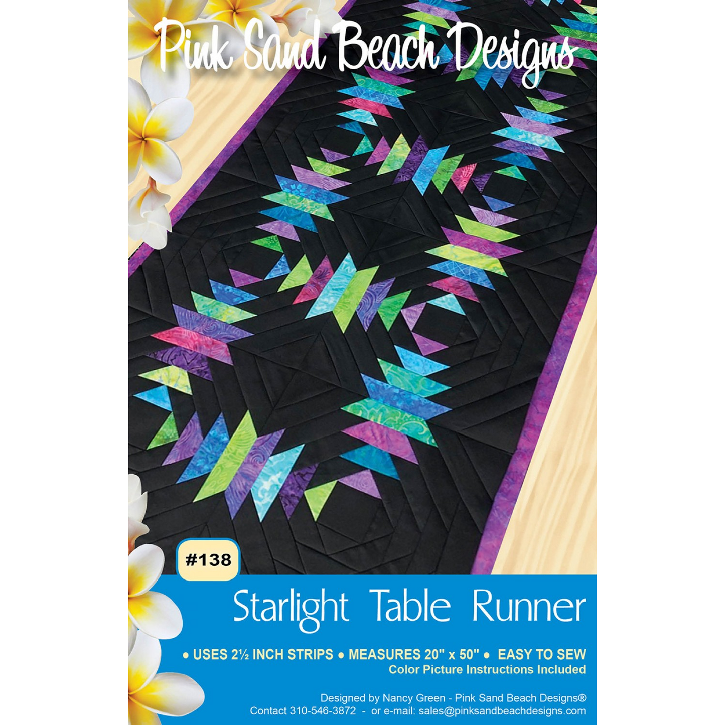 Starlight Table Runner | Pink Sand Beach Designs