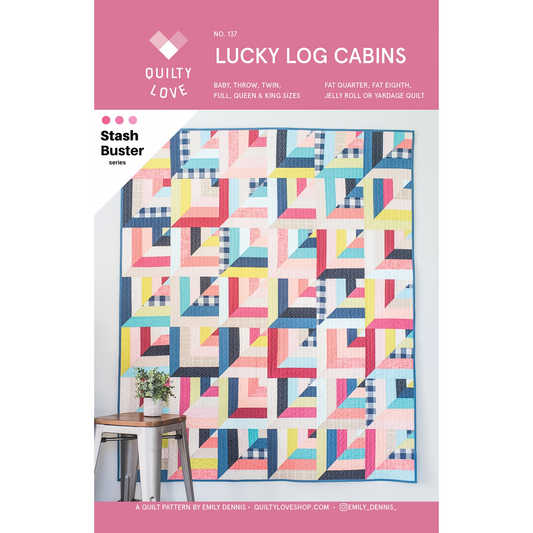 Lucky Log Cabins | Quilty Love