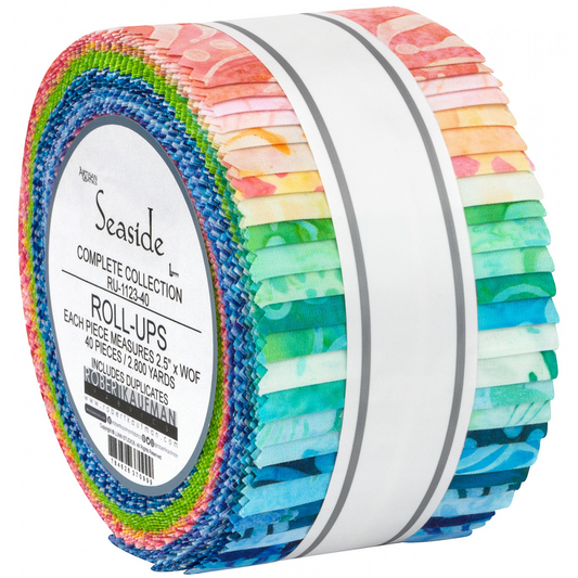 Artisan Batiks: Seaside |  2.5" Roll Up