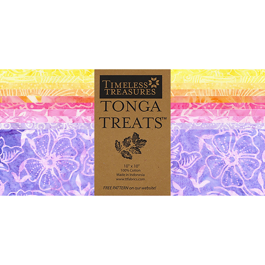 Tonga Treats Batiks | 10" Squares Flutter