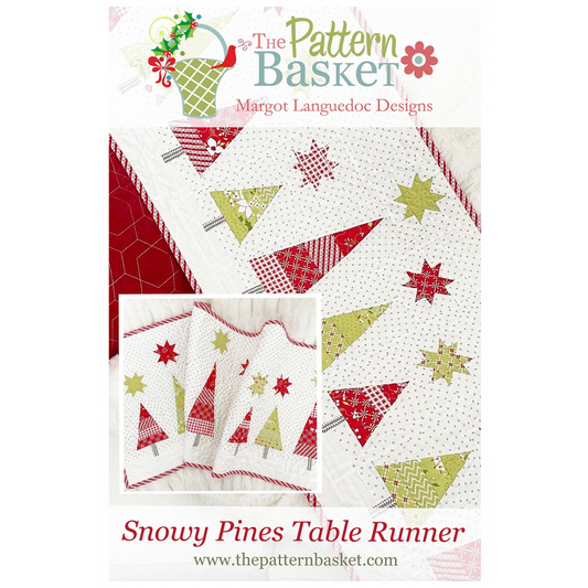 Snowy Pines Table Runner | The Pattern Basket
