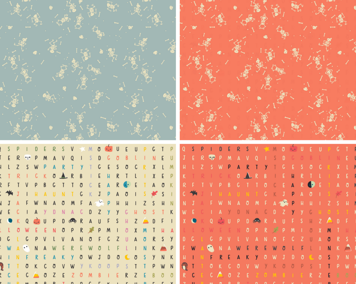 Tiny Treaters | Fat Quarter Bundle