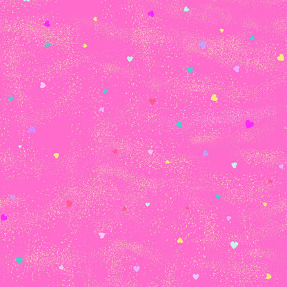Unicorn Love | Fuchsia Love Hearts